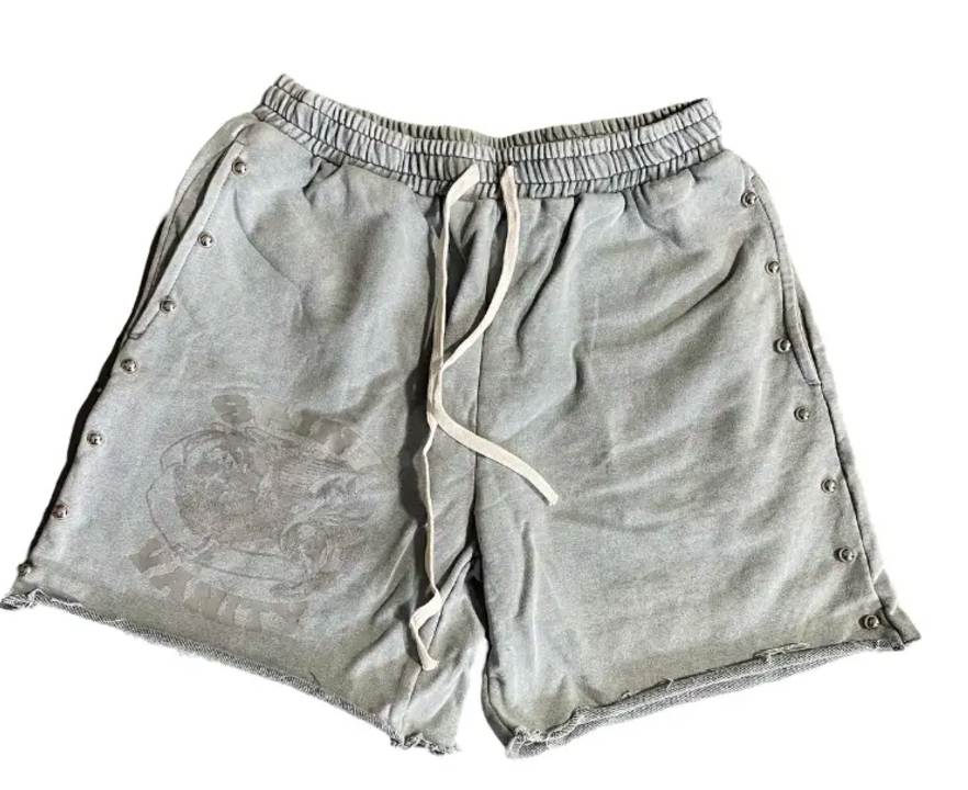 French Terry Grey Shorts