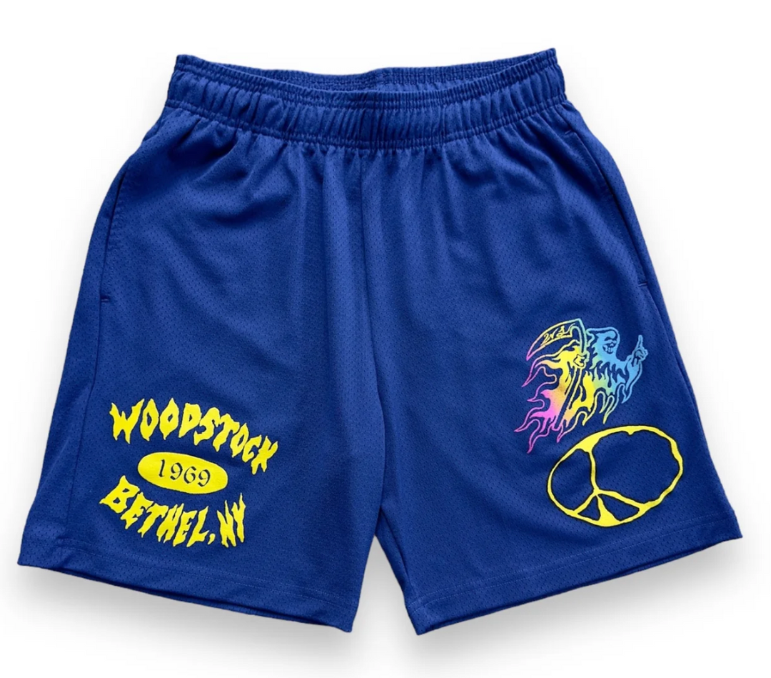 Woodstock Blue Shorts