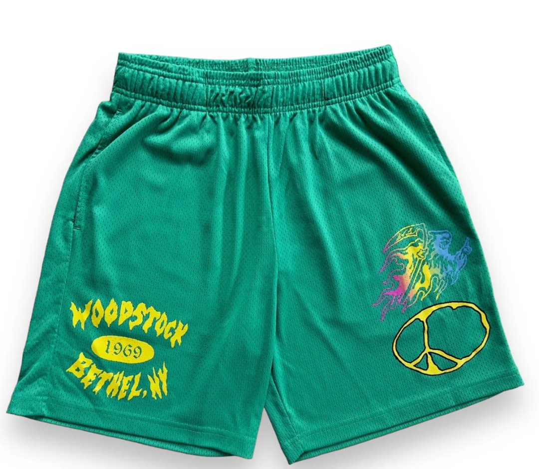 Woodstock Green Shorts