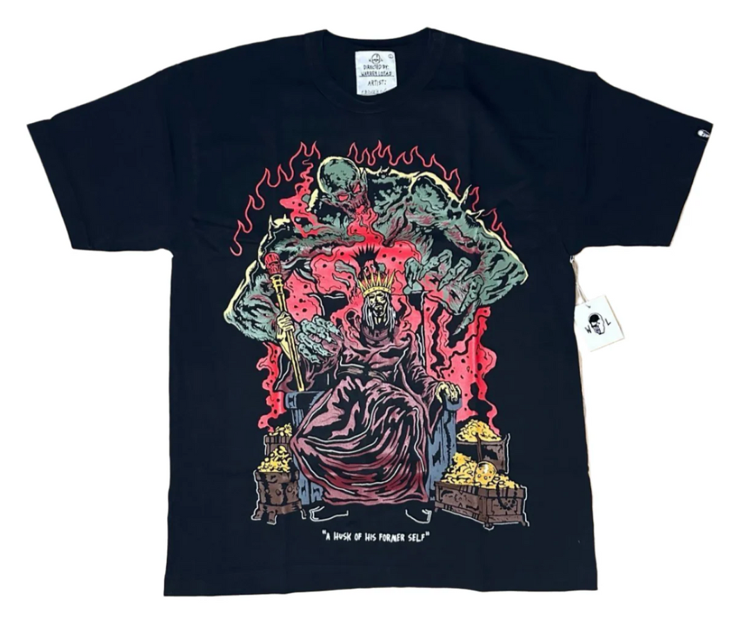 Crying king black Warren Lotas T-shirt