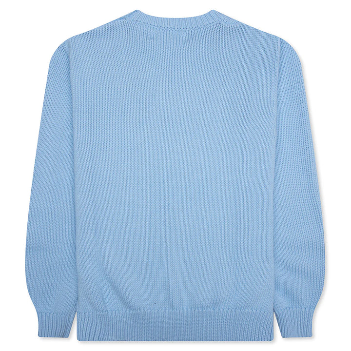 Sinclair Tackle Twill Sweater - Light Blue