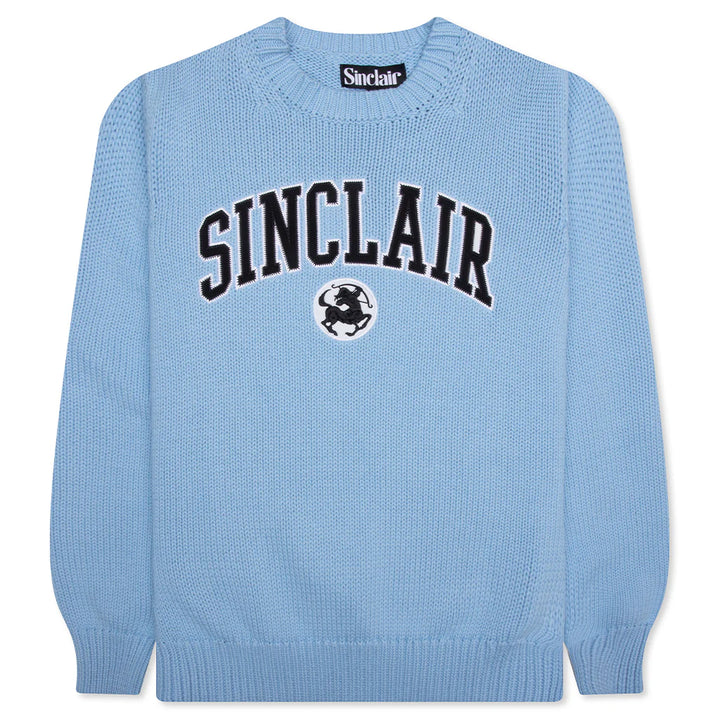 Sinclair Tackle Twill Sweater - Light Blue